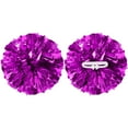 thumbnail image 1 of Uxcell 2 Pcs Pompones de Animación Metálicos de 12" con Anillos de Mango para Baile y Animación Fucsia, 1 of 6