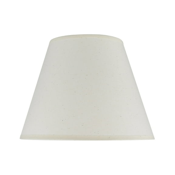 Aspen Creative 32029 Transitional Hardback Empire Shape Spider Construction Lamp Shade in Ivory, 9" wide (5" x 9" x 7")