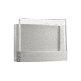 thumbnail image 4 of Vivio Lighting Calabria Contemporary Dimmable Integrated LED Brushed Nickel Wall Sconce, 4 of 7
