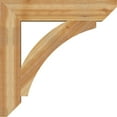 thumbnail image 3 of Ekena Millwork 6"W x 34"D x 34"H Thorton Slat Rough Sawn Bracket, Western Red Cedar, 3 of 4