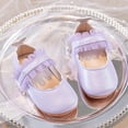 thumbnail image 5 of UngA Kids Sandals Girls Girls Wedge Sandals Summer Dress Platform Sandals Wedding Sandals for Little Kid To Big Kid Princess Shoes(Purple,Size 12), 5 of 8