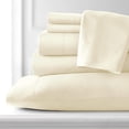 thumbnail image 6 of Southshore Fine Linens - Vilano Springs 4 Piece - 21 Inch - Extra Deep Pocket Sheet Set (Twin, Cream) Twin Cream, 6 of 8