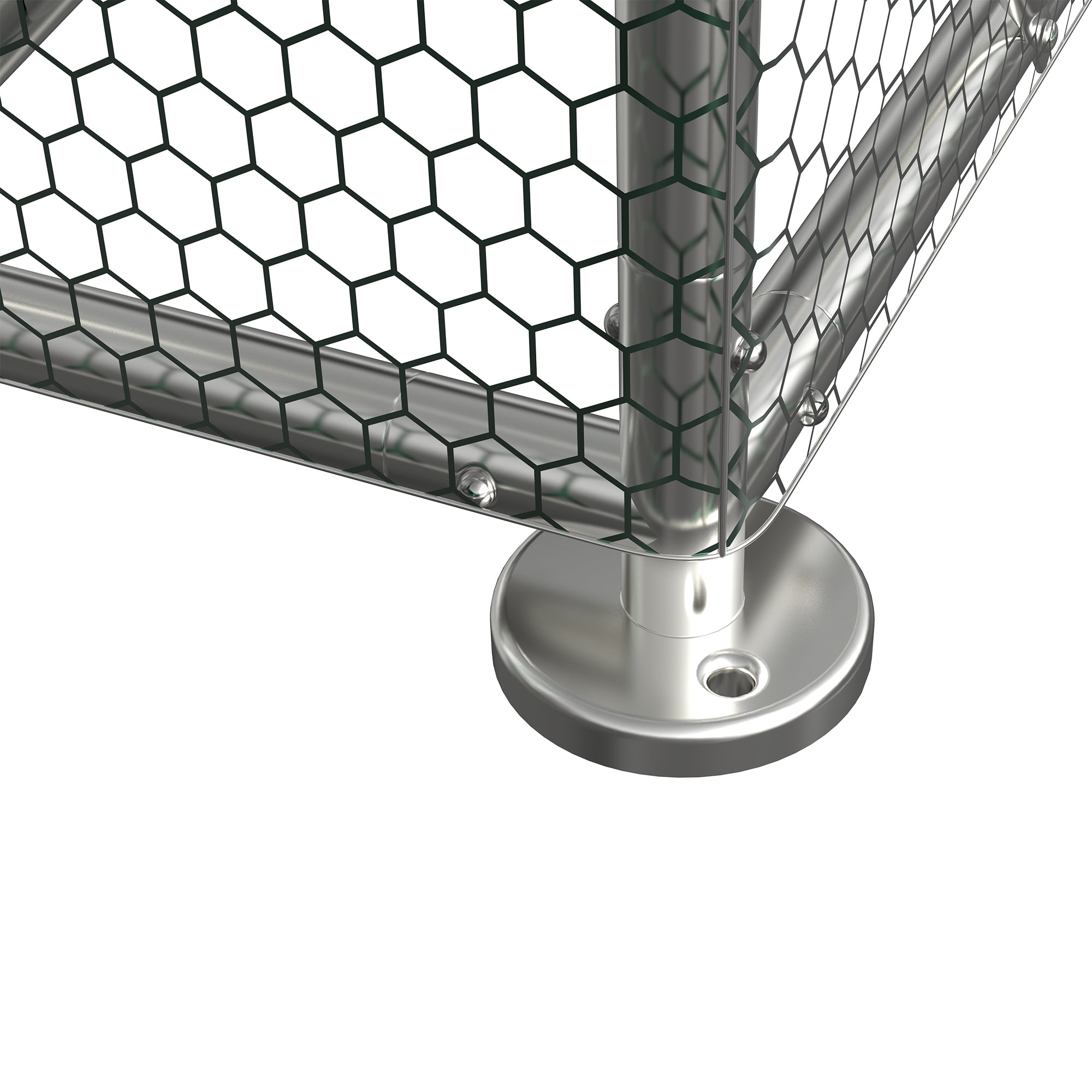 Pefilos 156"L Outdoor Large Chicken Coop with Waterproof and Anti-Ultraviolet Cover, Hen Run House Rabbits Habitat Pen, Silver Pefilos 156"L Outdoor Large Chicken Coop with Waterproof and Anti-Ultraviolet Cover, Hen Run House Rabbits Habitat Pen, Silver