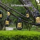 thumbnail image 5 of Naiovety Lámpara de fiesta al aire libre multifuncional recargable alimentada por decorativa portátil de luz de cadena con energía Iluminación y accesorios Vistoso 12m 100 cuentas, 5 of 6