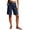 Dark Blue -CR49, variant on Cotton Linen Shorts for Women Palazzo Shorts Casual Elastic Waist Drawstring Flowy Loose Beach Travel Trousers Red S