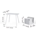 thumbnail image 4 of Fantasy Fields Biscay Kids 3-pc.Table and Storage Cube Chair Set, 4 of 9