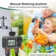 thumbnail image 6 of 2 Zone Sprinkler Timer Automatic Irrigation Water Timer For Busy Individuals And Home Garden Enthusiasts, 6 of 8
