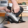 thumbnail image 3 of Hyper Tough 12 Amp Corded 7-1/4 inch Circular Saw with Steel Plate Shoe, Adjustable Bevel, Blade & Rip Fence, New Condition, 3 of 9
