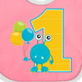 thumbnail image 4 of Inktastic First Birthday Monster Boys or Girls Baby Bib, 4 of 4