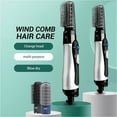 thumbnail image 5 of 3-in-1 Hot Air Styler and Rotating Hair Dryer, Hair Dryer and Blow Dryer Brush in One, 2 Interchangeable Brushes for Dry and Wet Hair, Auto-Rotating Curling Hot Hair Brush, 5 of 8