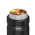 Thermos Stainless King Vacuuminsulated Food Jar, 24 oz, Matte Black