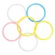 thumbnail image 1 of 6 pulseras de plástico de moda, colores dulces, para mujeres y niños (colores surtidos), 1 of 7