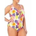 thumbnail image 4 of Terra & Sky Women's Plus Retro One-Piece Swimsuit, 4 of 6
