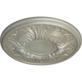 thumbnail image 3 of Ekena Millwork 11 3/4"OD x 1 1/4"P Wakefield Ceiling Medallion (Fits Canopies up to 3 5/8"), Hand-Painted Flash Gold, 3 of 7