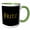 Green/White, variant on 3drose, Fritz Common Baby Boy Name in America. Yellow on Black Amulet, 11oz Magic Transforming Mug