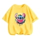 thumbnail image 2 of Camisetas para niños, ropa de Stitch, camisetas para niñas, mono de camión para niños, camisetas de manga corta de Sonic para niños, ropa de verano para niñas, 2 of 5