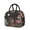 Black-5, variant on Lunch Bag Lunch Box for Women Reusable Insulated Lunch Cooler Bags,Large Capacity for Work Travel Picnic,Water-Resistant Halloween Lunch Tote Bag Gifts for Woman Mom Black