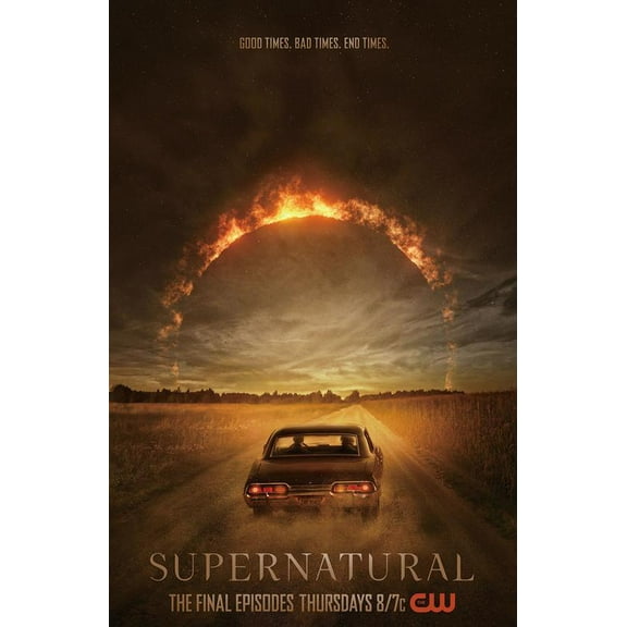 Supernatural Poster 12x18inch (30x46cm) poster, perfect for any room! Frameless art Wall Art Gift
