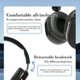 thumbnail image 5 of SPOORYYO Head Mounted Foldable Bluetooth Earphones, Wired and Wireless Double Mode, Low Latency, High Battery, 5.1 Sports Gaming Headset, 5 of 6