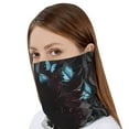 thumbnail image 4 of KLL Butterfly Angel Wings Art Pirnt Wicking Running Beanie Head Wrap Cycling Bandana for Men Women, 4 of 8
