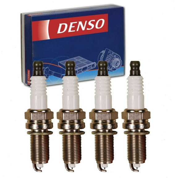 4 pc DENSO Iridium Long Life Spark Plugs compatible with Kia Soul 1.6L 2.0L L4 2012-2016