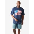 thumbnail image 3 of Liberty Blues Men's Big & Tall Americana Screen Tee, 3 of 3