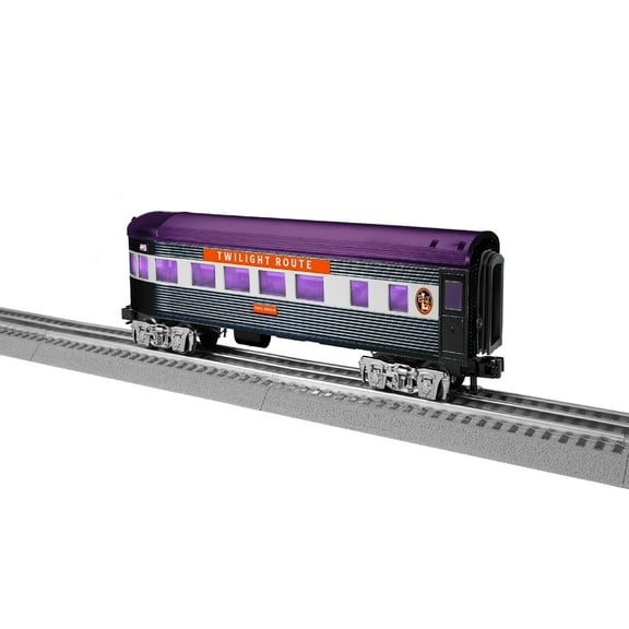 Lionel Halloween Streamlined "Full Moon" Observation Car with Die-Cast Trucks and Interior Illumination