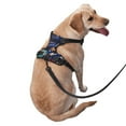 thumbnail image 2 of Vsdgher Sea Inhabitans and Herb Pattern Dog Harness,No Pull Pet Harness with Soft Padded Handle,Adjustable Reflective Vest with 2 Buckles,4 Slide Buckles,S-XL, 2 of 5