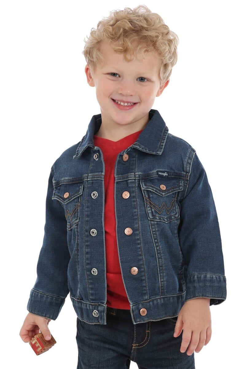 baby boy denim vest