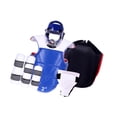 thumbnail image 4 of Conjunto de equipo de entrenamiento de kárate para sparring, traje protector ajustable de EVA y PU para artes marciales. para 160 a 170 cm, 4 of 8