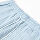 thumbnail image 5 of Ceisia Men's Solid Color Short Sleeve Button-Down Shirt & Shorts Set Casual Summer Outfit Light Blue XL Gifts, 5 of 8