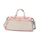 thumbnail image 2 of Bolsa de deporte para gimnasio, equipaje, bolsa de viaje, bolsa de lona para natación, ejercicio al aire libre, hombres y mujeres Beige rosa, 2 of 8