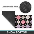 thumbnail image 6 of Pioneer Flower Floral Print Pattern Kitchen Rugs Sets Of 2, Anti Fatigue Non Slip Washable Floor Mats for Kitchen Sink Laundry, 17X30 Inch + 17X47 Inch, 6 of 6