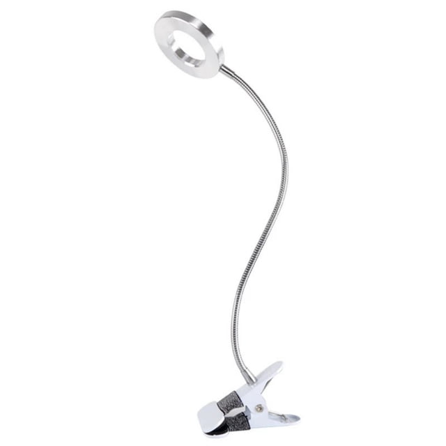 USB Rechargeable Book Light For Reading In Bed Portable LED Clip On Light With Adjustable Brightness Dimmable Eye Caring Aluminum Alloy Design Gamer Lights Night Light for Bathroom Plug in Night