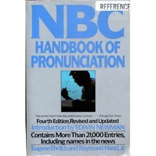Pre-Owned NBC Handbook of Pronunciation Paperback