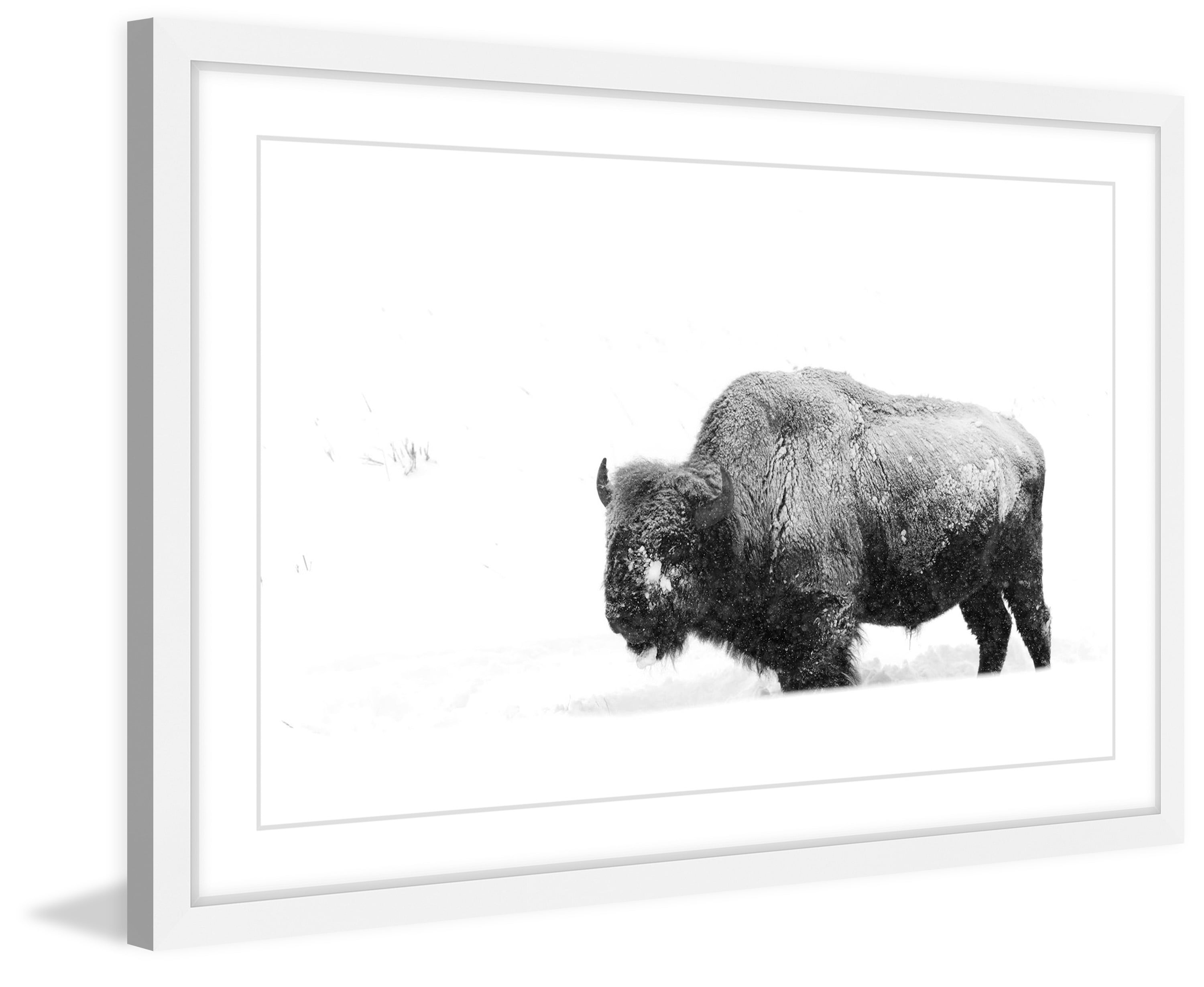 "Winter Coat" Framed Painting Print