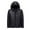 Black, variant on Zpanxa Jackets for Men Solid Casual Thicken Hooded Coat Zipper Cotton Padded Waterproof Jacket Winter Warm Coat Lightweight Puffer Jacket Black L