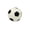 Black, variant on Black White Soccer Ball Slow Rising Squishy Toys, Soft Rubber Football Squeeze Stress Relief Fidget Toys for Classroom Travel and Holiday Gifts, 3.74 INCH