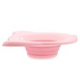 thumbnail image 1 of Minkissy Bassin de Bain Pratique Rose pour Toilettes Lavable 1Pcs, 1 of 8