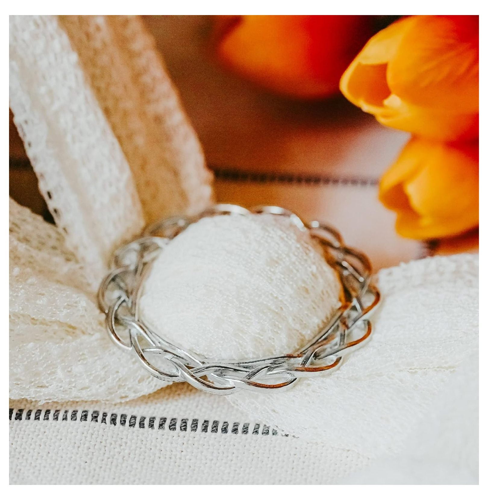 Handmade Scarf Ring Gift Set - Scarf Clips for Women Scarves - Women Gift Ideas Under $50