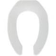 thumbnail image 6 of Elongated Open Front Commercial Toilet Seat without Cover in Black (with Self-Sustaining Hinge), 6 of 7