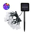 thumbnail image 1 of Wosthever LED solares 6 .5m 30LED Bola Luces de hadas impermeables al aire libre Blanco cálido Interior Decorativo Jardín luz colorida, 1 of 6