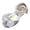 Silver, variant on LNMQLPDBS Baby Princess Shoes Fashion Summer Girls Dress Sandals Performance Shoes Lace Bow Decoration Flat Glitter Sequins Dance Shoes with Pearl Ankle Strap Little Girl Shoes Pink 11-11.5 Years