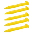 thumbnail image 2 of Tebru Ground Nail,5PCS Lightweight Nylon Peg Ground Nails Screw Nail Stakes for Frozen Soil Ice, Camping Screw Stakes, 2 of 7