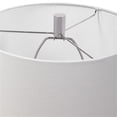 thumbnail image 5 of Maklaine 1-Light Coastal Concrete Stone & Steel Table Lamp in Gray/White, 5 of 6