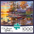 thumbnail image 1 of Buffalo Games Darrell Bush Canoe Camp 1000 Piece Jigsaw Puzzle, 1 of 3