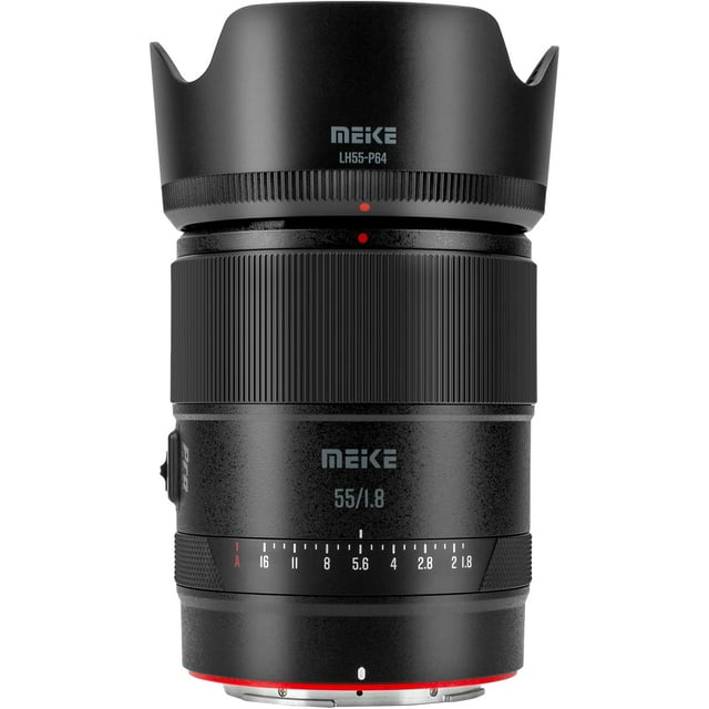 Meike 55mm F1.8 Pro Series Auto Focus STM Full Frame Portrait Lens Compatible with Nikon Z Mount Cameras Z50,Z5, Z6, Z7