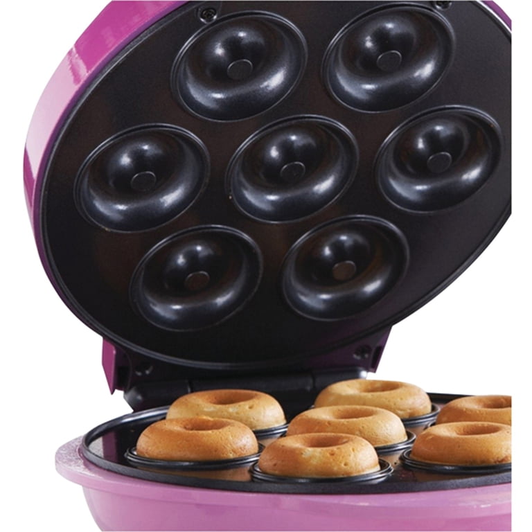 Brentwood Non-Stick Mini Donut Maker, Pink photo 5