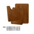 thumbnail image 3 of Three-piece Non-slip Toilet Seat in Brown for Bathroom Safety, Ideal for Preventing Slips and Adding Color to Bathrooms, by UKHBMC, 3 of 9