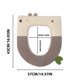 thumbnail image 3 of Fiudx Asiento de Inodoro de Terciopelo, Cojín Cálido para El Invierno, Fácil Instalación, Funda Higiénica, Elegante Mejora para El Baño, Esencial para El Hogar, Comodidad Familiar, Funda Lavable a Má, 3 of 6